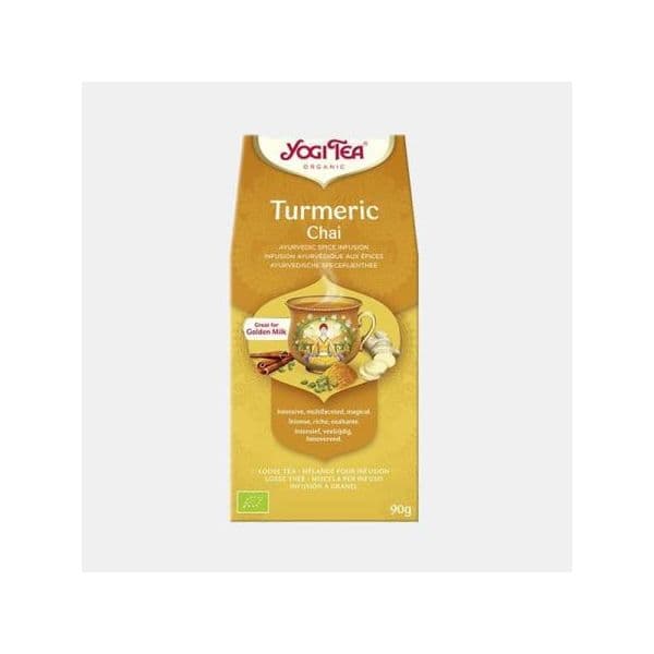 YOGI TEA® Infusão Chai Curcuma 90g