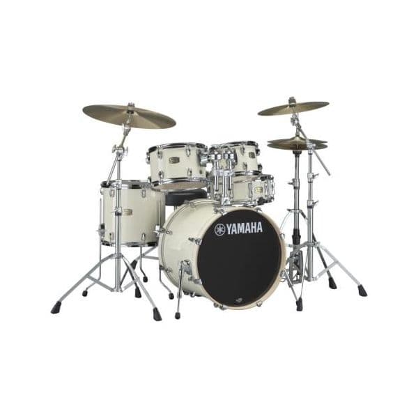 Yamaha Stage Custom Studio Set Classic White + HW680