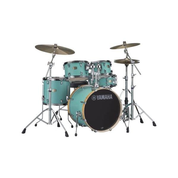 Yamaha Stage Custom Standard Set Matte Surf Green + HW680