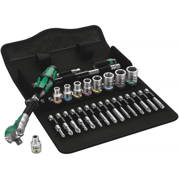 Wera Conjunto de catraca WERA 8100 SA 6 Zyklop Speed
