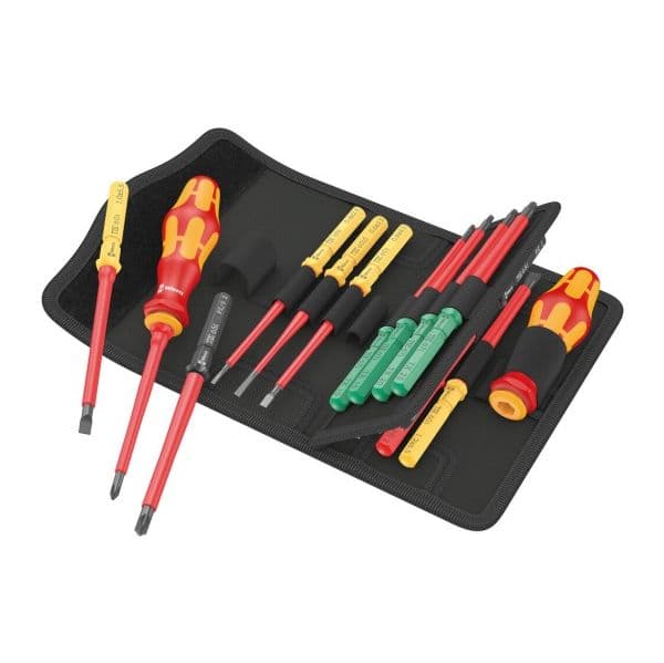 Wera Conjunto de Chaves de Fenda Kraftform Kompakt VDE 17 Universal 1 Tool Finder, 17 Peças