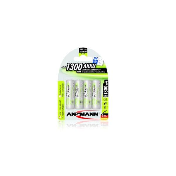 Ansmann Pilha Recarregável 1x4 Maxe Nimh Mignon Aa 1300 Mah - 5030792