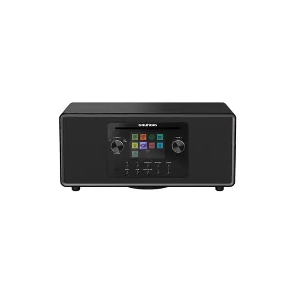 Grundig Rádio Híbrido DTR 7100 com DAB+ FM Internet Bluetooth e Spotify Connect Preto