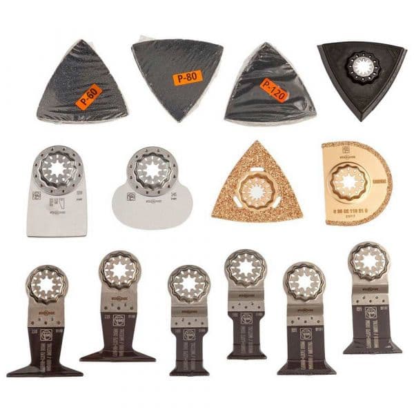 Fein Best Of Starlock Renovation Saw Blades 26 Peças Prateado