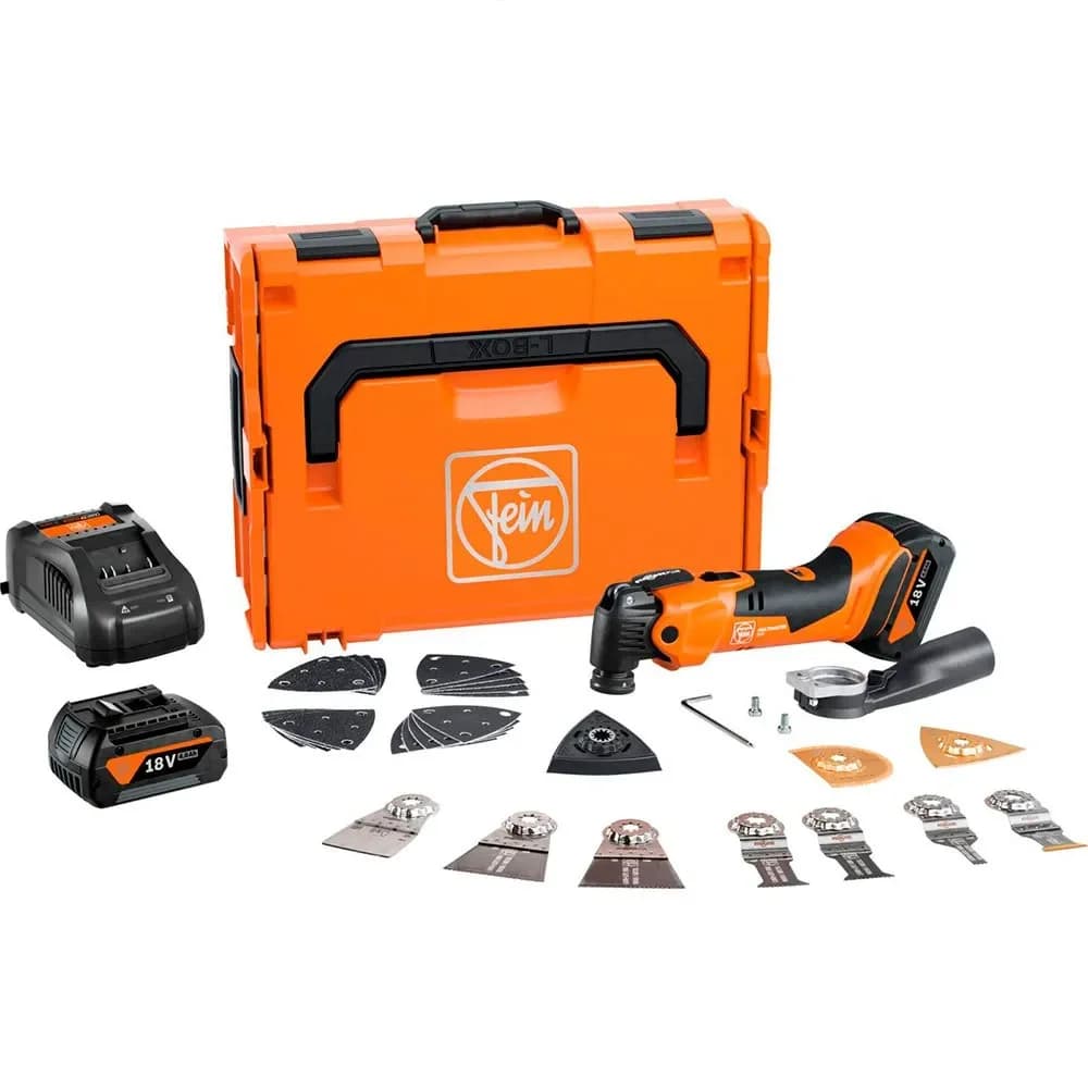 Fein Ferramenta Multifuncional Oscilante Multimaster AMM 500 PLUS 4AH AS Preto