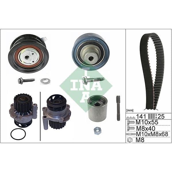 Ina Bomba de Água + Kit de Correia Dentada - 530036130