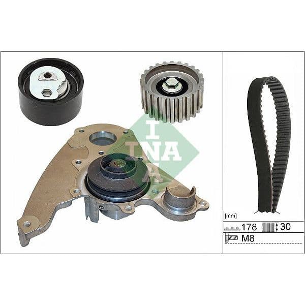 Ina Bomba de Água + Kit de Correia Dentada - 530023230