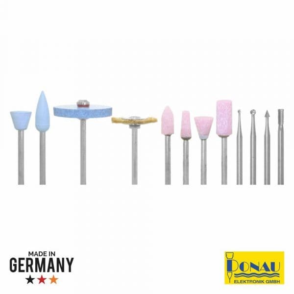 Donau Conjunto 4 Discos 4 Brocas Esmoril e Disco Silicone - DN1797