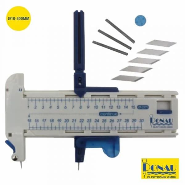 Donau Compasso para Corte Circular Ø10-300mm com Lâminas DNMS08