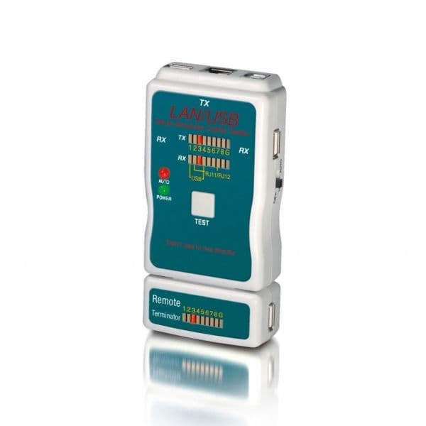 Equip Testador de Cabos de Rede RJ45/RJ11 - 129964