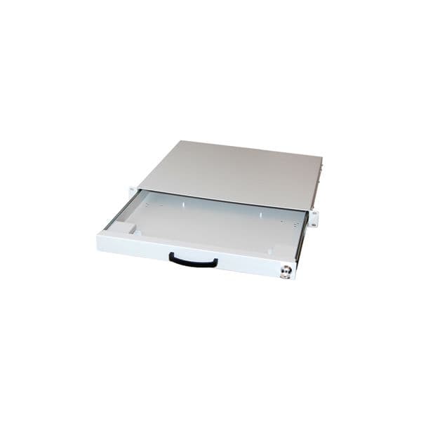 Equip Teclado de Gaveta para Rack 19" 1U Extensível Bloqueável Cinzento