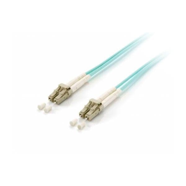 Equip Fibra Óptica Duplex Jumper LC/LC 50/125 2m Azul OM3 LSOH - 255412
