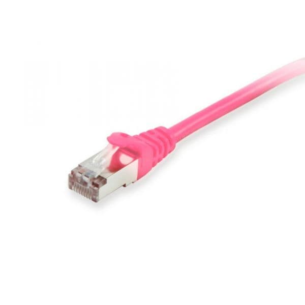 EQUIP Cabo de Rede RJ45 Cat.6 S/FTP 5,0m Rosa - 605584