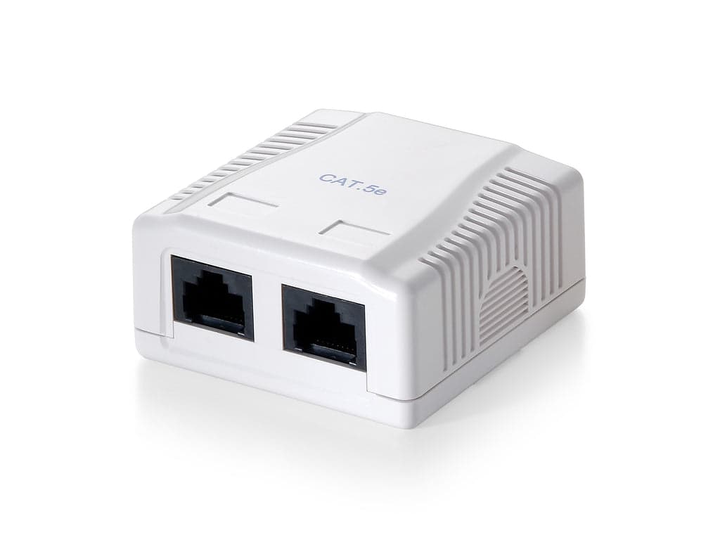 Equip Surface Mounted Box 2-Port UTP Cat.6
