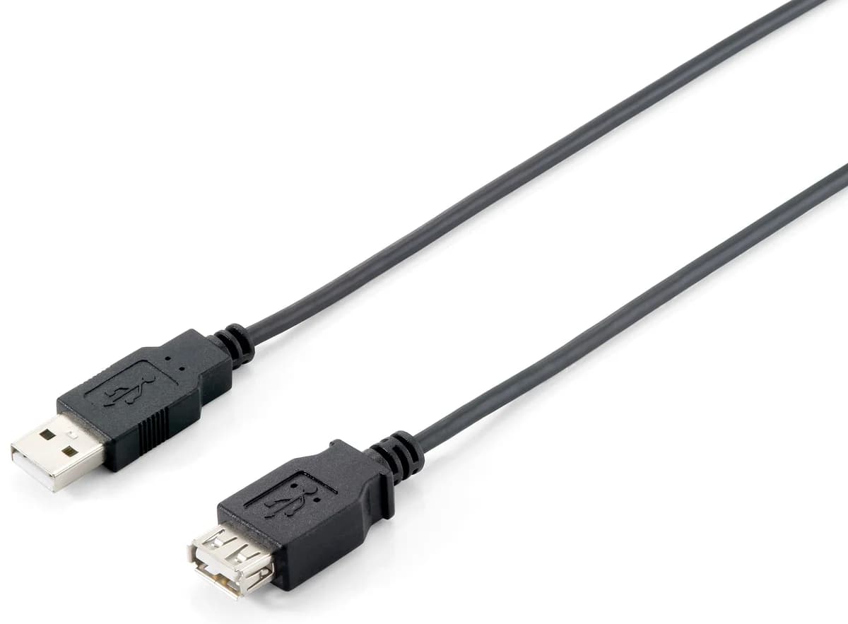 Equip 128851 cabo USB 3 m USB 2.0 USB A Preto