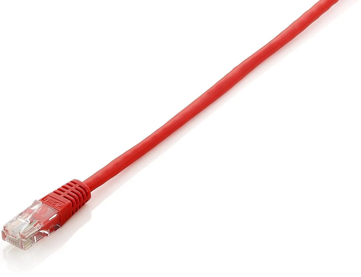 EQUIP Cabo de Rede U/UTP C6 5m Vermelho - 625424