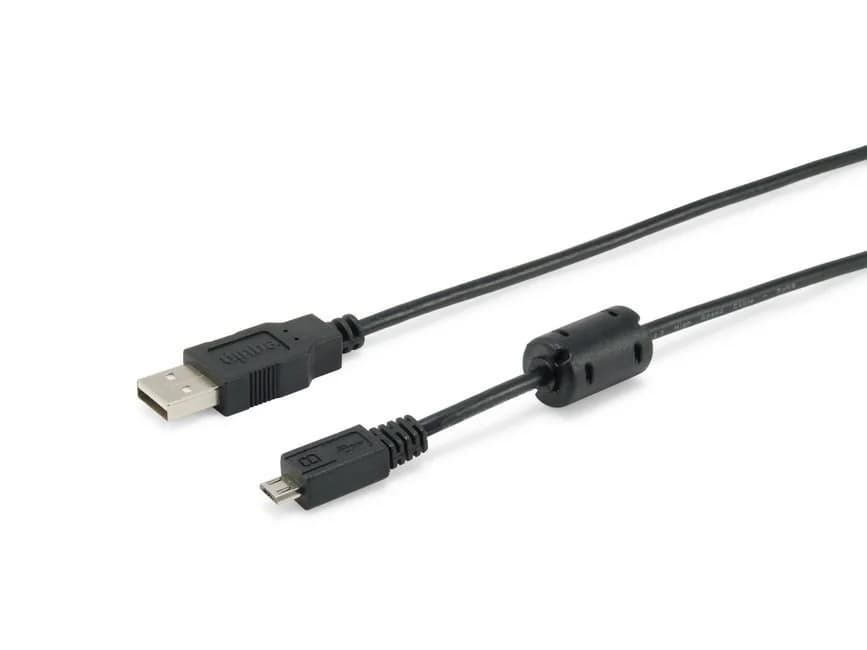 Cabo EQUIP USB 2.0 Tipo A para Micro-B 1,8 m Preto