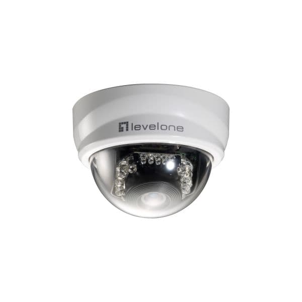 Level One Network Camara Night/Day 2MP PoE MiniDome-FCS-3101