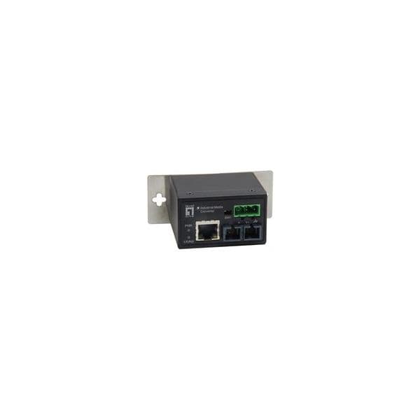 Level One Media Converter 10/100mbps Industrial Mini Rj-45 100mbps St Mm 2km - 555535