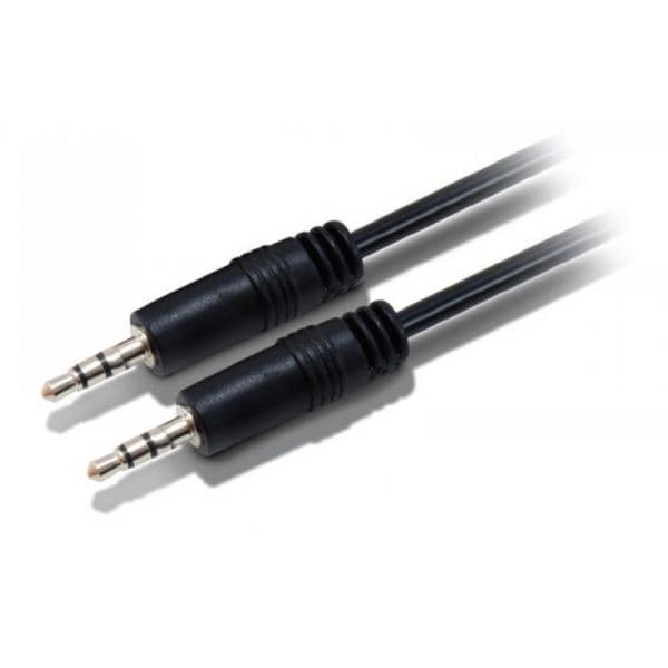 Equip Cabo Áudio Jack 3,5mm M/M 2.5M