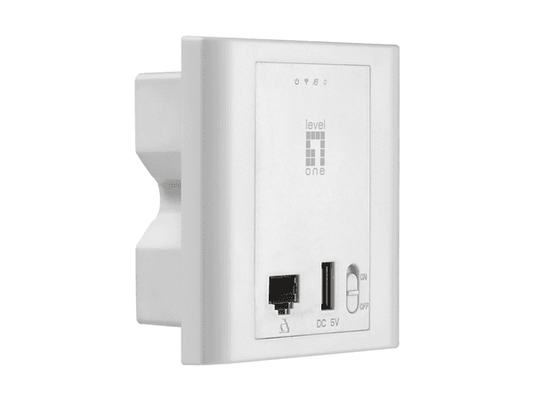Level One AP Wireless N300 Poe In-wall Mount - WAP-6221