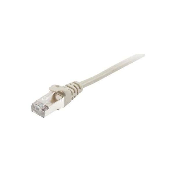EQUIP Cabo de Rede RJ45 CHICOTE CAT6A S/FTP LSZH Branco 1m - 606003