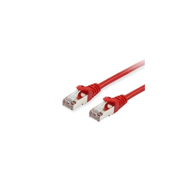cabo de rede Equip 606501 S/FTP (S-STP) Vermelho 0.25m Cat6a