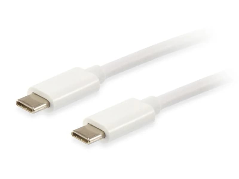 Cabo USB3.2 Type-C Equip Branco 1m - Image 1