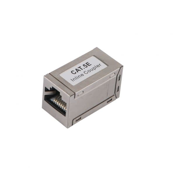 Equip EQP507 Adaptador RJ45 Cat.5e Blindado Fêmea-Fêmea 2x RJ45 Prateado