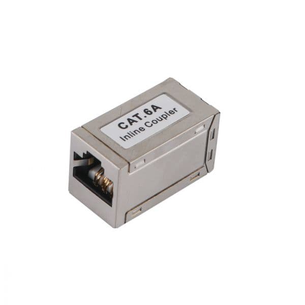 Equip EQP508 Adaptador RJ45 Cat.6A Fêmea-Fêmea Apantallado Prateado