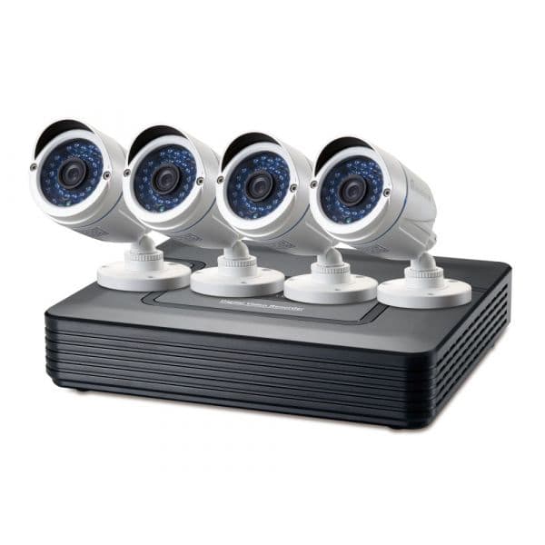 Levelone Kit Videovigilancia Cctv 4 Canais - Dsk-4001