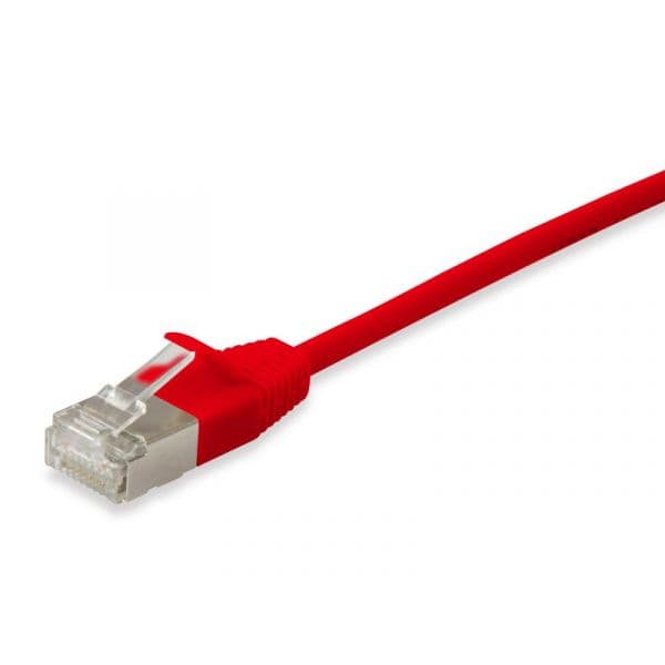Equip Cabo Cat6a S/ftp Lszh 2mt Vermelho - 606145