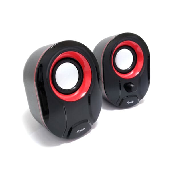 Colunas Equip Life 2.0 USB 6W Preto/Vermelho