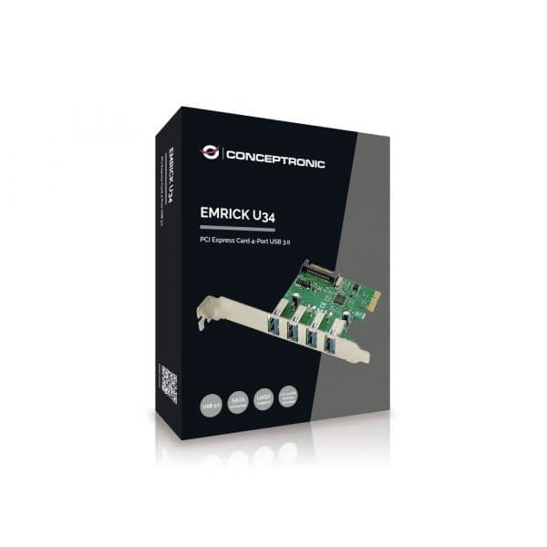 Conceptronic Emrick U34 PCI Express 4x USB 3.0 - EMRICK02G