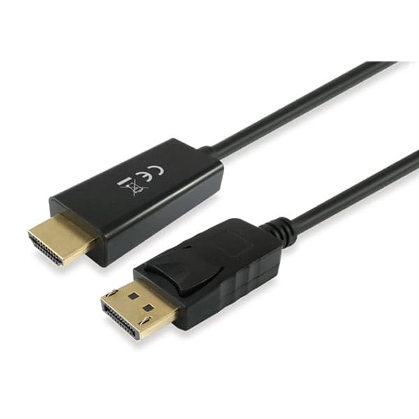 Equip Cabo Adaptador DisplayPort para HDMI 5m Black - 119392
