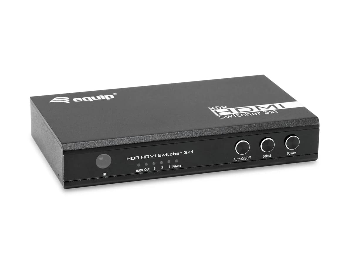 Equip HDMI 2.0 Switch 3x1 - 392941