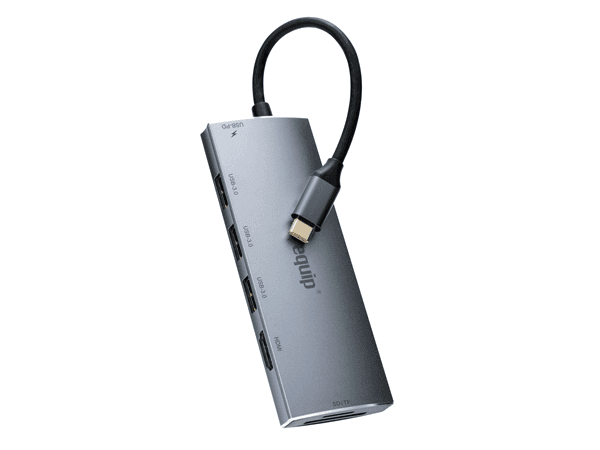 Equip USB-C 7 in 1 Multifunctional Adapter