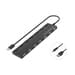 Conceptronic HUBBIES08B hub de interface USB 2.0 480 Mbit/s Preto