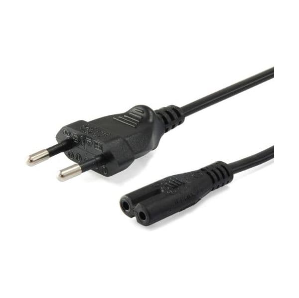 Equip - 112161 cable de transmisión Negro 3 m Enchufe tipo C C7 acoplador - 112161