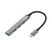 Equip Hub USB-C 128961 4-Port USB 3.0/2.0 Prateado