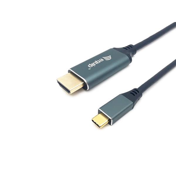 Cabo EQUIP USB-C p/ HDMI M/M 3m 4K/60HZ ALUMINUM SHELL