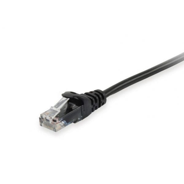 Equip CAT.6A U/UTP Patch Cabo LSOH Preto 15M - 603058
