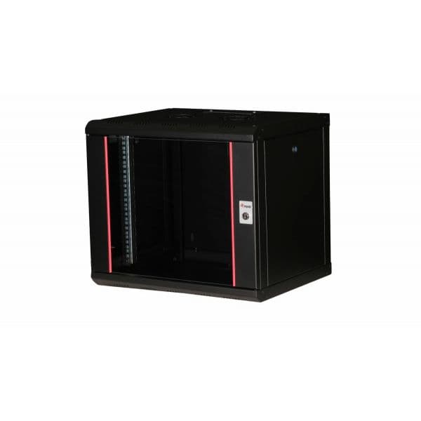 Equip Armário Bastidor 19" 9U 600x450mm Preto