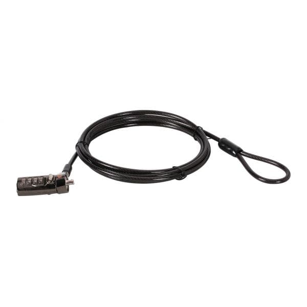 Conceptronic Cadeado CUSTODIO01BN Nano Combinação 4 Dígitos 1.8m Preto