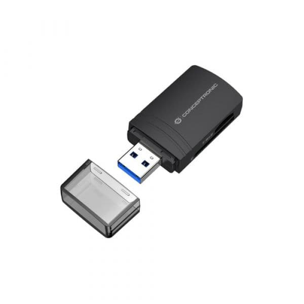 Conceptronic BIAN06B Leitor de Cartões USB 3.0/3.2 Gen 1 Preto