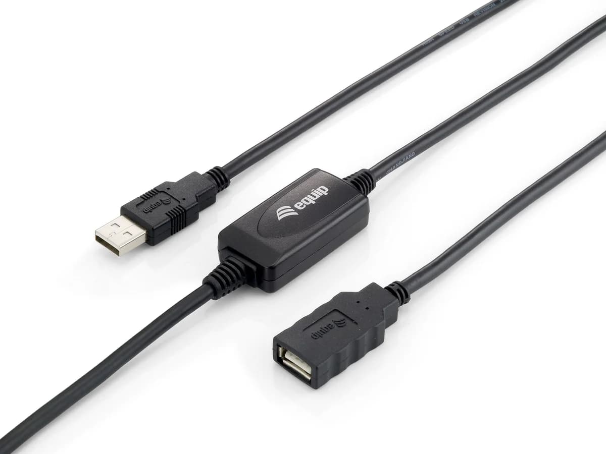 Equip Cabo Extensão USB 2.0 10m A/A M/F - 133310
