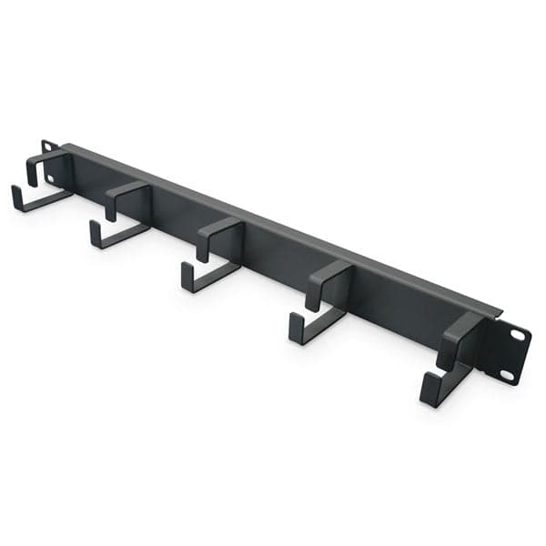 DIGITUS PAINEL ORGANIZADOR DE CABOS ARGOLAS 1U 19 - PRETO