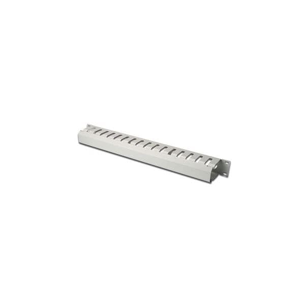 Digitus 1U Cable Management Cage Detachable Rear Plate, Color Grey (ral 7035) - DN-97616