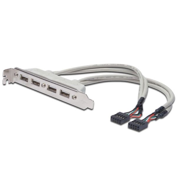 Digitus Bracket 4x USB 2.0 Interno