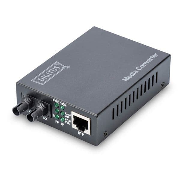 Digitus Media Converter Multimode ST/RJ45 - DN-82110-1